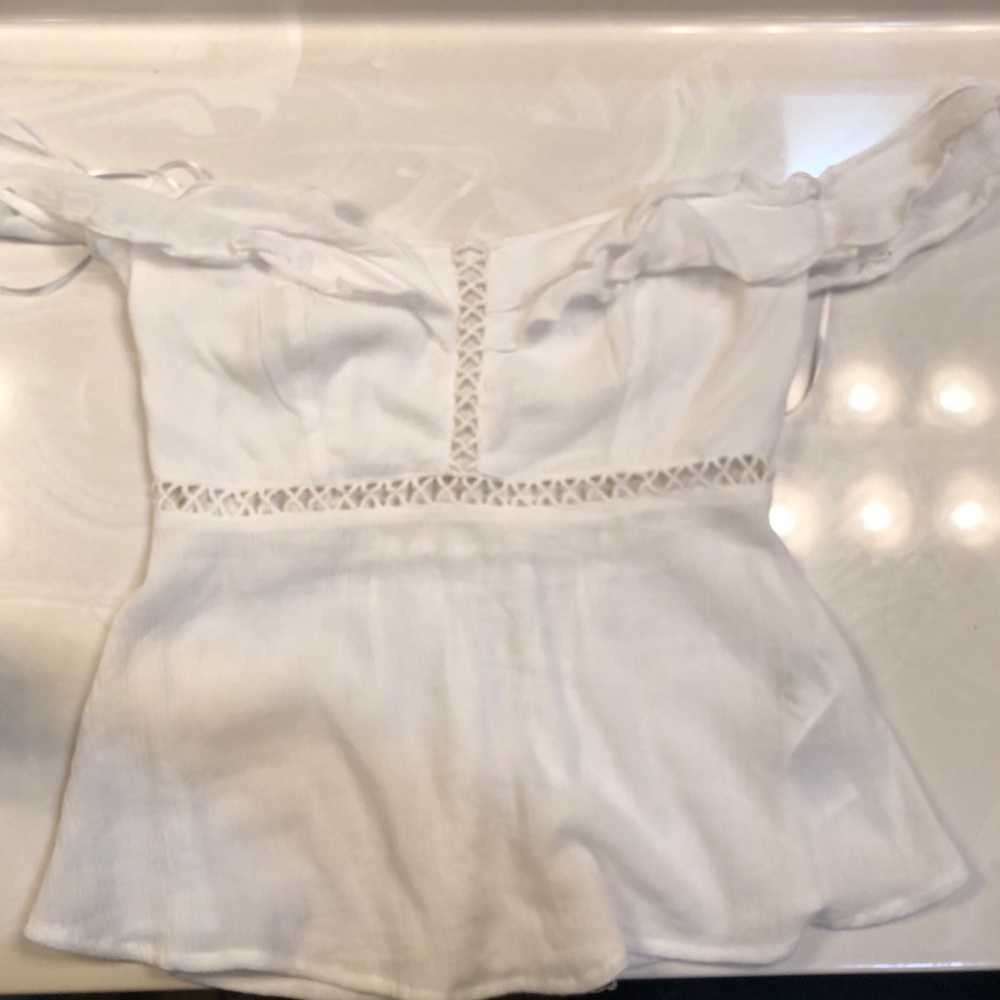 Hollister off the shoulder top